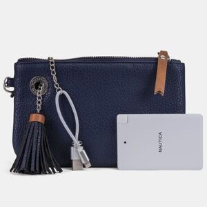Navy Blue Nautica Power Sailing Wristlet With Battery exclusive